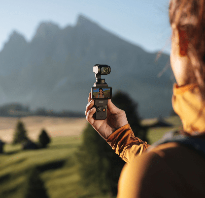 DJI Osmo Pocket 3 3-Axis Stabilized 4K Handheld Camera with Rotatable touchscreen - Black | Tech Lifestyle | Relia Home