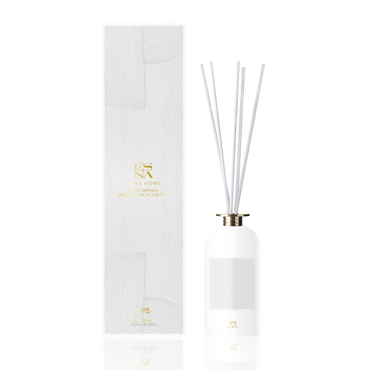 Premium Reed Diffuser – White Tea | 3.5 fl oz (100ml) Scented Oil Aroma Diffuser | Fragrances | Relia Home