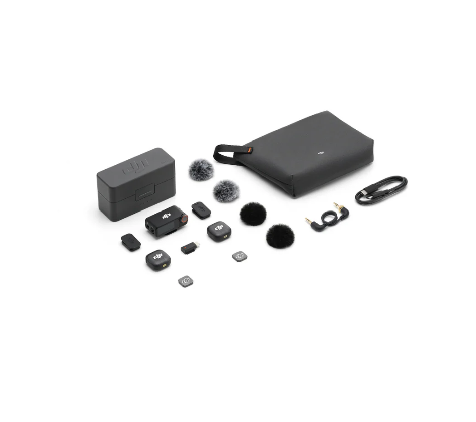 DJI Mic 3 (2TX + 1RX + Charging Case)