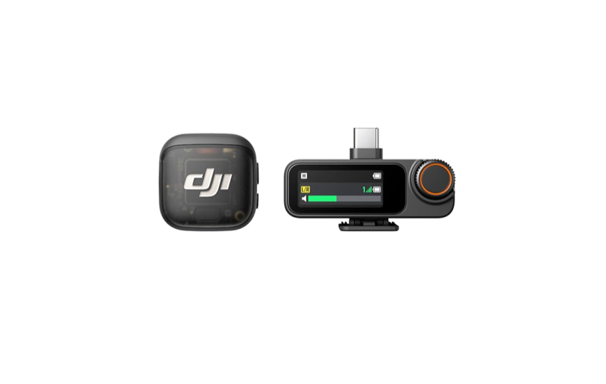 DJI Mic 3 (1 TX + 1 RX) Wireless Lavalier Microphone
