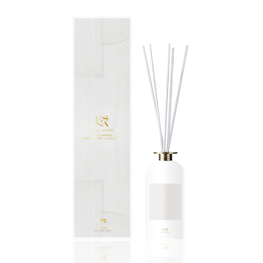 Premium Reed Diffuser Set White Tea | 3.5 Fl Oz 100ml Scented Oil Reed Diffuser
