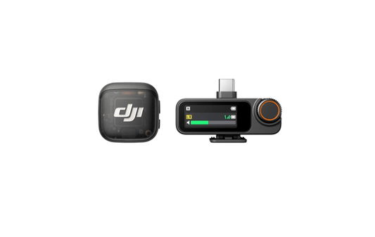 DJI Mic 3 (1 TX + 1 RX) Wireless Lavalier Microphone | Tech Lifestyle | Relia Home