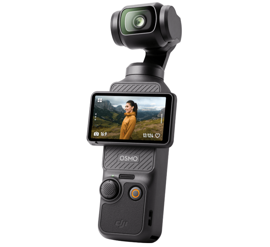 DJI Osmo Pocket 3 3-Axis Stabilized 4K Handheld Camera with Rotatable touchscreen - Black | Tech Lifestyle | Relia Home