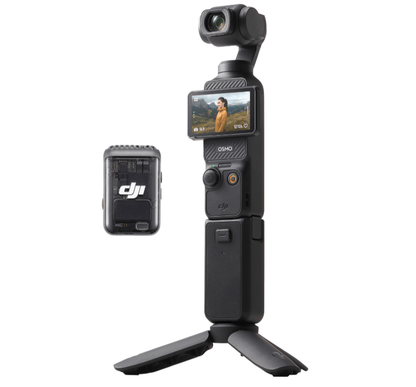 DJI Pocket 3 3-Axis Stabilized 4K Handheld Camera with Rotatable touchscreen and Accessories - Black | | Relia Home