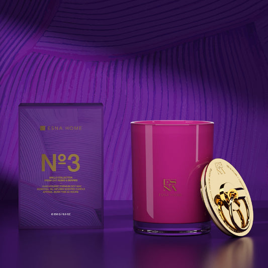 Fresh Cut Roses & Berries Scented Candle | Brillo Collection | Fragrances | Relia Home